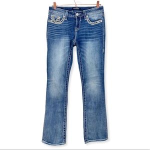 Vigoss Slim Boot Heritage Fit Medium Wash Jeans 4